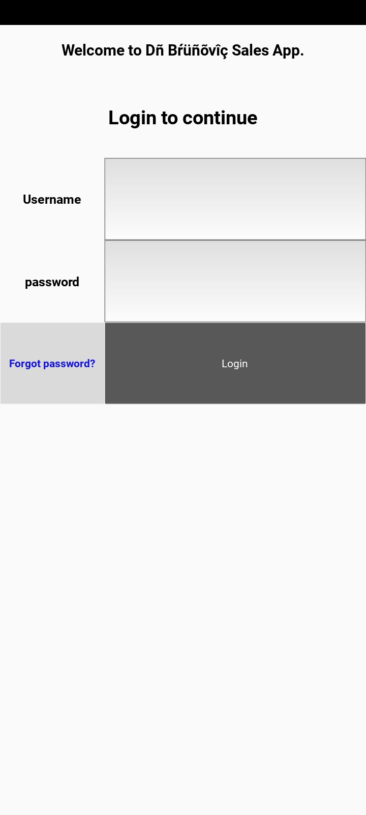 Login Page